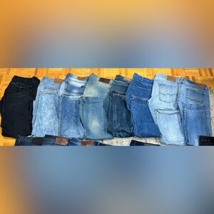 Lots of jeans for sale
$15 each or $10 each for 2 or more